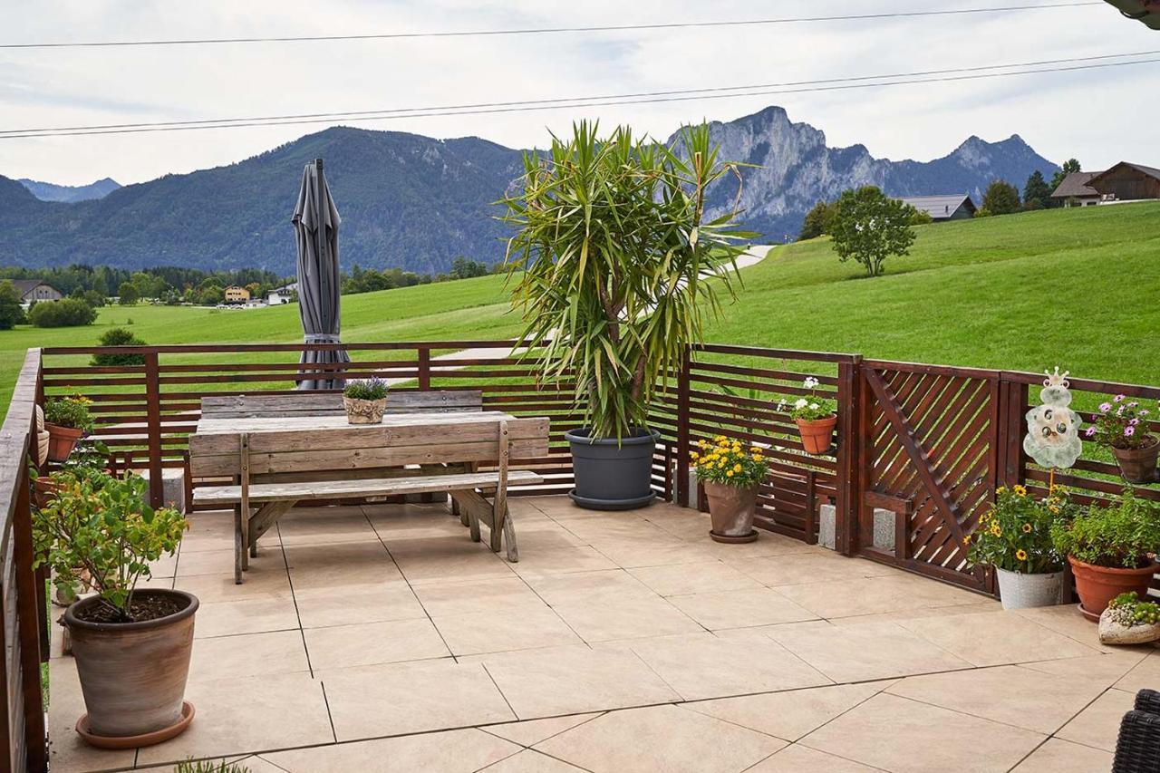 Bergblick Acht Mondsee Innerschwand Exterior photo